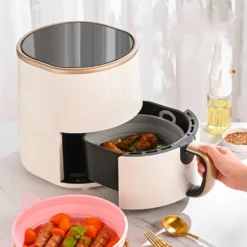 7.5'' Zusammenklappbarer Heißluftfritteusen-Silikontopf Grau Silikon Backkorb Kompaktfriteusen 12 7.5'' Zusammenklappbarer Heißluftfritteusen-Silikontopf Grau Silikon Backkorb Kompaktfriteusen -Küchen Profi 0141eb0d71bf200d7d6147902bb62b65