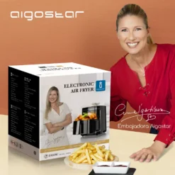Aigostar Cube - 7L Heißluftfritteuse, Friteuse Heissluft 1900 W Heissluftfriteuse, 7 Programmen, Warmhalten, 20 Rezepte, Ohne Öl, Für 6-10 Personen, Air Fryer Mit Digitalem LED-Touchscreen, Schwarz 12 Aigostar Cube - 7L Heißluftfritteuse, Friteuse Heissluft 1900 W Heissluftfriteuse, 7 Programmen, Warmhalten, 20 Rezepte, Ohne Öl, Für 6-10 Personen, Air Fryer Mit Digitalem LED-Touchscreen, Schwarz -Küchen Profi 024954606f3e4198aa5c7dc4c225d440