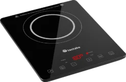Tectake Induktionskochplatte Einfach 2000W - Schwarz