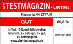 Panasonic NN-CT57JBGPG 27L Heißluft-Slim-Kombi -Küchen Profi 03050c21e2f5d194a2daed2ada14bad4