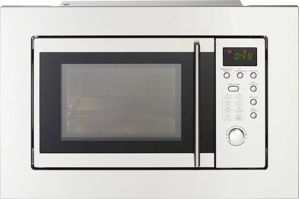 PKM Einbau Mikrowelle Microwellengerät MW800-20.8EB Edelstahl 800 W 20L 3 PKM Einbau Mikrowelle Microwellengerät MW800-20.8EB Edelstahl 800 W 20L