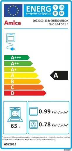 Amica Herdset, EHC 934 001 E - Backofen Und Glaskeramik Kochfeld, Edelstahl, Einbau, Energieklasse A -Küchen Profi 05db5fe19ea7dd40dbef9d9a4e242ada