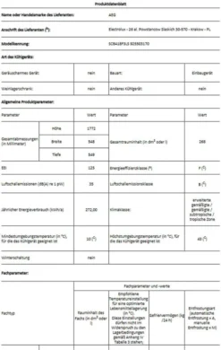 AEG - SCB418F3LS - Einbau-Kühl-Gefrierkombination - Schlepptür-Technik -Küchen Profi 06ce1122afc2327a7c762599d9995ebe