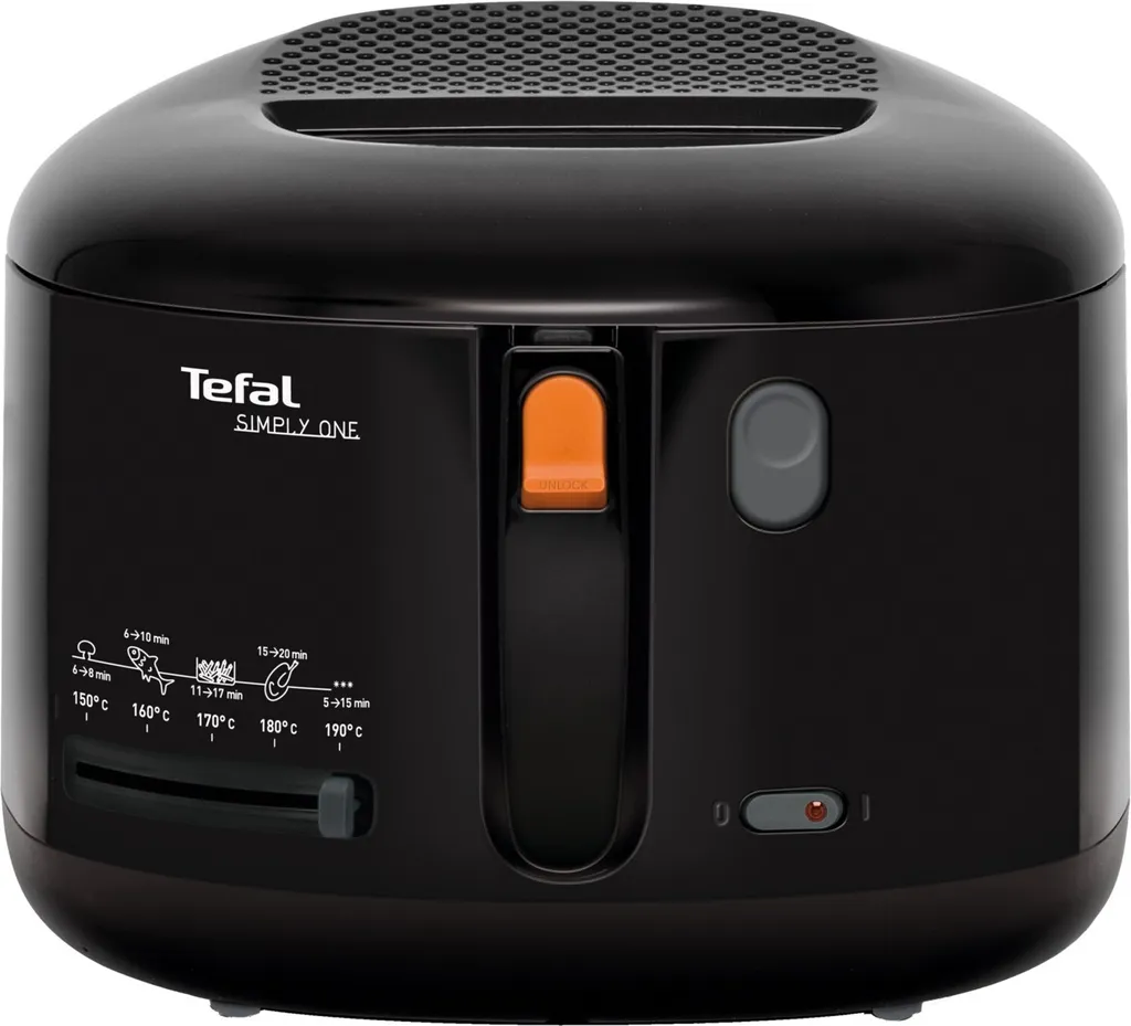 Tefal FF1608 Simply One Schwarz Fritteuse 3 Tefal FF1608 Simply One Schwarz Fritteuse