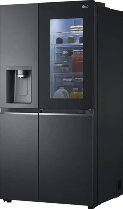 LG GSXV91MCAE SidebySide Mit InstaView Door-in-Door, Eis , 635L Schwarz -Küchen Profi 07a024ccf38a5882f656745b712612a8