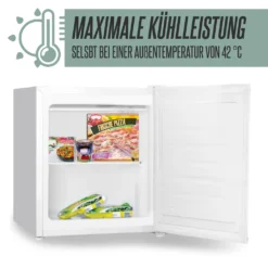 Mini Gefrierschrank 31L Klein Kompakt Leise:40db Gefrierbox Wechselbarer Türanschlag Mini Tiefkühltruhe Bis Zu -18°C,Tiefkühlschrank,perfekt Geeignet Für Büro Camping Garten Outdoor (Weiß) -Küchen Profi 07a794df4672878d61315e2207f68f0c