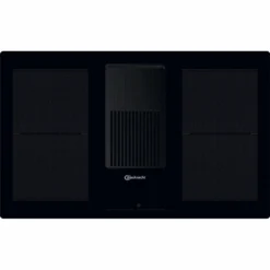 Bauknecht Induktionskochfeld Mit Integriertem Dunstabzug - BVH 92 2B K1, 83 Cm Rahmenlos, Glaskeramik