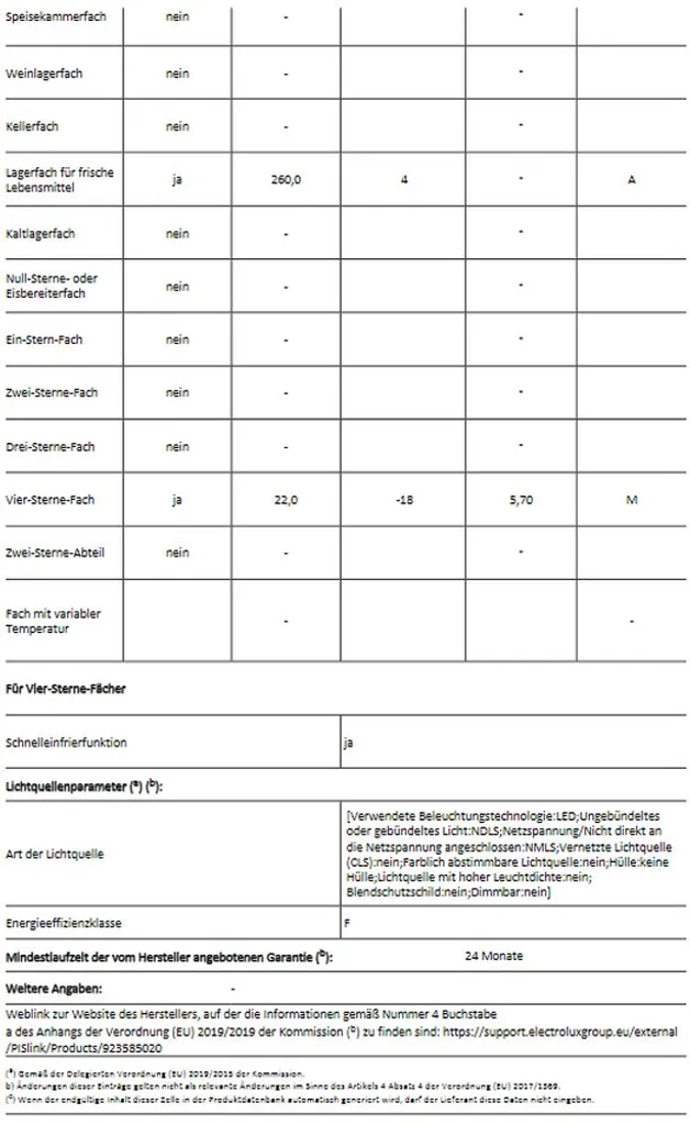 AEG - SFE818F1DC - Einbau-Kühlschrank Mit Gefrierfach - Festtür-Technik 9 AEG - SFE818F1DC - Einbau-Kühlschrank Mit Gefrierfach - Festtür-Technik – Bild 7
