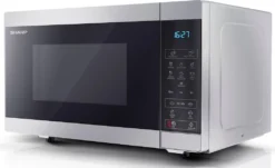 SHARP YC-MS51ES - Mikrowellenherd Mit Einer Funktion - 25 L - Drehteller 31,5 Cm - 900 W Leistung -Küchen Profi 08df052d5feb8ce50320c75e469b0d3e