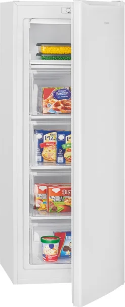 Bomann Gefrierschrank, Tiefkühlschrank, Freezer, Nutzinhalt 168 Liter, , Wechselbarer Türanschlag, 4 Sterne Gefrierraum, Weiß, GS 7340 -Küchen Profi 08ed391b0eac8061f5a3cc272a168d2f