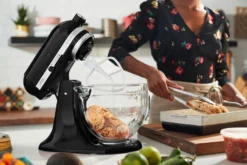 KitchenAid Küchenmaschine ARTISAN PREMIUM 4,8 Liter 5KSM185PSEBK Gusseisen Schwarz -Küchen Profi 08ff2562d4b54687b73599278c7e04ee