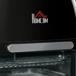 HOMCOM Heißluftfritteuse 11 L 1800W Mit 8 Menüs Zubehör Backofen Dehydrator Barbecue Für Gesundes ölfreies Fettarmes Kochen Stahl Schwarz 32 X 35,6 X 37,9 Cm -Küchen Profi 09f19517e54f6dcd4bda251f11b28eb5