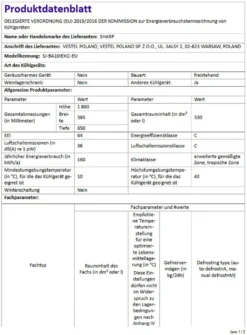 Sharp - SJ-BA10IEXIC-EU - Kühl-Gefrierkombination - Edelstahl - NoFrost -Küchen Profi 0a078da31c7cf491873ebea1ddb5ca64