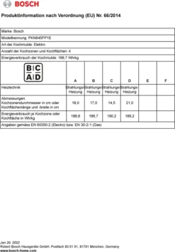 Bosch Serie 6 PKN645FP1E Elektro-Kochfelder - Schwarz -Küchen Profi 0a93e31afb1da8c3c176780936b30086