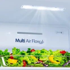 Hisense RS694N4TFE Kühl-/Gefrierkombination Side By Side NOFROST - Electronic Touch Control - Ice Crusher - Wasserspender Mit Integrierten Wassertank - Volumen 562l (371l Kühl / 185l Gefrier) - Chrom Weinregal - Inverter-Kompressor -Küchen Profi 0cb17c6ff53ab6c6737d81c6c66aac7b