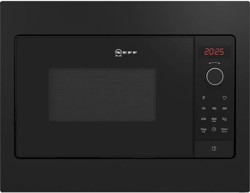 Neff N 30 HLAWG25S3 Mikrowellen - Schwarz Glanz 3 Neff N 30 HLAWG25S3 Mikrowellen - Schwarz Glanz