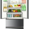 Haier B3FE742CMJW French Door Kühl-Gefrierkombination Mit Wassertank,