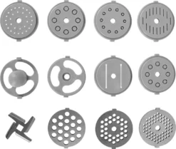 Klarstein Lucia Rossa Küchenmaschine Mixer (1200 Watt, 5 Liter Rührschüssel, Fleischwolf, Saftpresse ) - Rot -Küchen Profi 0eb49bf833b98bb8bccb444a2f07034b