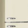 Amica KGCR 387 100 B, Kühl-/Gefrierkombination Im Retro Design, 181 Cm Höhe, Coffee Cream, -Küchen Profi 0ef9fc6caf34013035affa63006d0b21