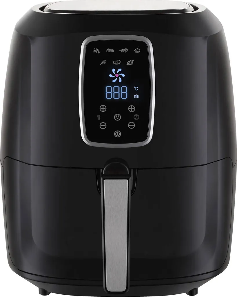 LMG Heißluftfritteuse XXL Premium 5.2L - Airfryer Mit Touch-Bedienfeld, Neueste Technik, 100% Knusprig, Ohne Fett – Backen, Frittieren, Grillen, Rösten - Spülmaschinenfest - Extrem Leise Anwendung 4 LMG Heißluftfritteuse XXL Premium 5.2L - Airfryer Mit Touch-Bedienfeld, Neueste Technik, 100% Knusprig, Ohne Fett – Backen, Frittieren, Grillen, Rösten - Spülmaschinenfest - Extrem Leise Anwendung – Bild 2