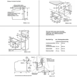 Bosch HSG636BB1 Dampfbackofen Schwarz EEK A+ -Küchen Profi 12d95c51fd6d71cba91c9b6ed32b119c