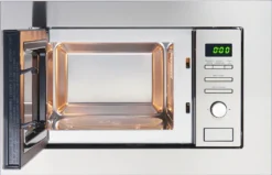 PKM Einbau Mikrowelle Microwellengerät Mikrowellenherd MW820-EBM Edelstahl 800 W -Küchen Profi 1325766a9c18f145f2645c53216128aa