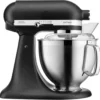 KitchenAid Küchenmaschine ARTISAN PREMIUM 4,8 Liter 5KSM185PSEBK Gusseisen Schwarz -Küchen Profi 135371582eb93484e141fa38909b38ba