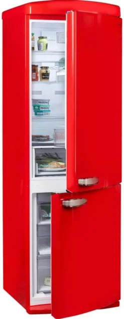 Sharp - SJ-RA10RMXRD-EU - Kühl-Gefrierkombination - Retro Desing - Rot - NoFrost