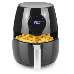MAXXMEE Heißluft-Fritteuse Digital - 5 L Fassungsvermögen - Schwarz Heißluft Fritteuse Heißluftfritteuse Friteuse Fritöse Fettfrei 5l 1600W -Küchen Profi 15a54c7e3e956897634914d9eb3232dc