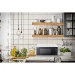 SHARP YC-MS51ES - Mikrowellenherd Mit Einer Funktion - 25 L - Drehteller 31,5 Cm - 900 W Leistung -Küchen Profi 162a84494489ae1ed2fb0a865f1f5853