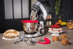 Krups Küchenmaschine KA631D Master Perfect Gourmet, Farbe Silber / Chrome -Küchen Profi 164e517ba332e7b38771d0aef19cd8ba