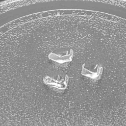 Vhbw Mikrowellen-Teller Kompatibel Mit Silvercrest SMW 800 E1, SMW 800 F1 Mikrowelle - Drehteller Mit Y-Aufnahme, 24,5 Cm, Glas -Küchen Profi 174657775374268c7595e9972a0e4fa8