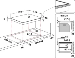 Bauknecht Glaskeramik-Kochfeld Mit Induktion - BQ 5160S AL Alu Rahmen 60 Cm -Küchen Profi 18623e7803fc16eed2dcd298a03cf7e9