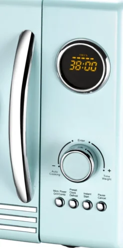 Melissa 16330122 CLASSICO Retro Mint Baby Blue 25 Liter Mikrowelle Mit Grill -Küchen Profi 187b2a2c5b6cc17c1967bdb1f1255c39