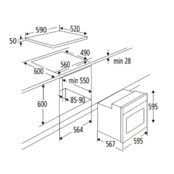 PKM Einbauherdset Backofen Glaskeramik Kochfeld Herdset BIC7 GK IX4 - 76L 13 PKM Einbauherdset Backofen Glaskeramik Kochfeld Herdset BIC7 GK IX4 - 76L -Küchen Profi 1a4f19183fd89c9ba46e8c6bb9a9d94c