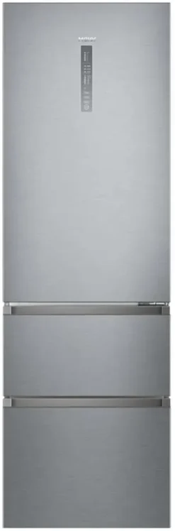 Haier HTR5619ENMG Kühl-Gefrierkombination No Frost Edelstahllook -Küchen Profi 1ba78fe1ce997d673eb218649356892f
