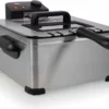 Tristar Fritteuse FR-6949 2000 W 5 L Edelstahl Silbern -Küchen Profi 1c559c19bb41d2cf8cee37b81541923d