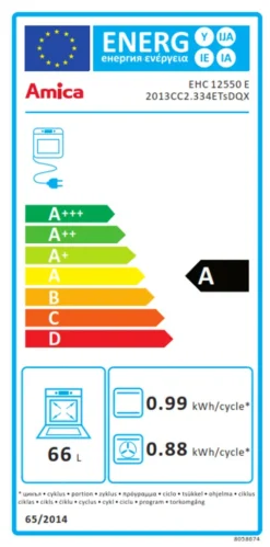 Amica EHC 12550 E Elektro-Herdsets - Edelstahl -Küchen Profi 1cd035764de402f859d5cc1d2f97c17a