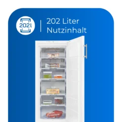 Exquisit Gefrierschrank GS22-H-280E Weiss | Standgerät | 202 L Volumen | Weiß -Küchen Profi 1e2dd2fb704f32e8f1e008e4247f0087