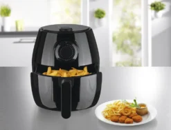 MAXXMEE Heißluft-Fritteuse - 4 L Fassungsvermögen - Schwarz -Küchen Profi 1ecc19f8ab1be2e4bd19b7cc3470e5be