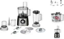 BOSCH MCM3501M MULTI TALENT Mehrzweckroboter - Schwarz / Edelstahl -Küchen Profi 1f05d69df5671495f86da4fd74289a6b