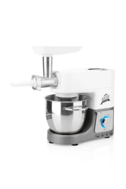 Küchenmaschine GUSTUS GULIVER II ETA112890010, 1200 W, PULSE Funktion, Ganzmetallausführung, Kneten, Schlagen, Mixen, Faschieren, Fleischwolf, Füllen Von Würsten -Küchen Profi 1f231b63343a6b097bc95f2d70fa8d1e