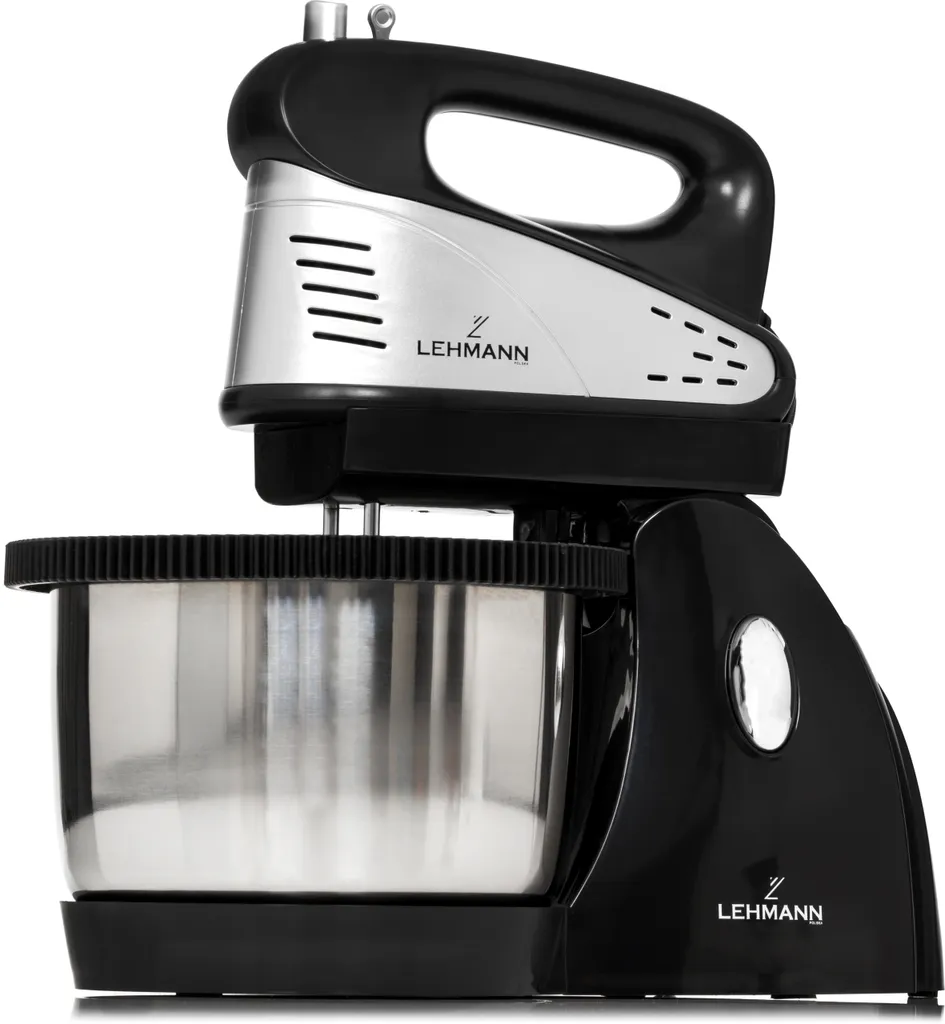 LEHMANN Küchenmaschine 2,5 L Knetmaschine Rührmaschine Teigmaschine, Turbo Handmixer | Handrührer | Stabmixer | Hand Mixer 600W 5 LEHMANN Küchenmaschine 2,5 L Knetmaschine Rührmaschine Teigmaschine, Turbo Handmixer | Handrührer | Stabmixer | Hand Mixer 600W – Bild 3