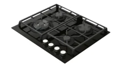 Klugmann Gasherd-Set KO608.5TCX+KT600B5, Mit 1-fach-Teleskopauszug, Einbaubackofen Design Hochwertige Qualität KO608.5TCX Autark 60cm, 3D Heißluft, Grill-/Brat-System, Timer, 68L, Touch, Edelstahl, Teleskop-Vollauszug, Aqualystic Easy-To-Clean Emaille, Anti-Fingerprint, Von 0 °C Bis 285 °C -Küchen Profi 1fcc7c32db8ac972258fb05c3955f0b3