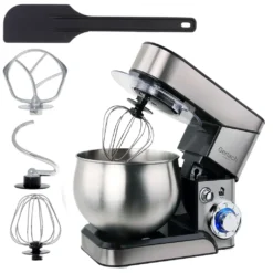 Gerlach Edelstahl Küchenmaschine | 1800 Watt | Planetarisches Rührsystem -Küchen Profi 209a8f1b880f1fe43cbc7ec4f4b41bd0