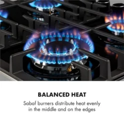 Klarstein Ignito 4 Zonen Gaskochfeld - 4-flammig Aus Glaskeramik, New Edition, Autark, 60cm, Sabaf-Brenner, Erdgas/Propangas, Sicher Mit Abschaltautomatik, Topfträger Aus Gusseisen, Einbau, Schwarz 13 Klarstein Ignito 4 Zonen Gaskochfeld - 4-flammig Aus Glaskeramik, New Edition, Autark, 60cm, Sabaf-Brenner, Erdgas/Propangas, Sicher Mit Abschaltautomatik, Topfträger Aus Gusseisen, Einbau, Schwarz -Küchen Profi 23ddd8f3b59984d91176eaa5df8be162