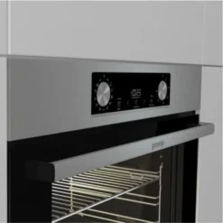 Gorenje BOS 6737 E13X Einbau-Backofen / 77 Liter/Heißluft/ExtraSteam/GentleClose & Open/EcoClean/Air Fry/PizzaMode/PerfectGrill/Teleskopauszüge/Inox-Look, Grau -Küchen Profi 2476504a3c2b0d4680d107b2d1817cd4