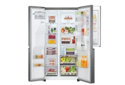 LG Side-by-Side Kühlschrank GSJV31DSXF Total No Frost Kühl-/Gefrierkombination - 634 Liter, Graphit -Küchen Profi 248032b3327dd61c94fac5a24b146bd4