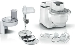 Bosch Küchenmaschine, MUM Serie 2, 700 W, Weiß MUMS2AW21 -Küchen Profi 24aa9e6203038832034cc66aff2b9c96