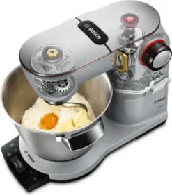 Bosch Uni­ver­sal-Kü­chen­ma­schi­ne MUM9DX5S31, Knetmaschine Silber/schwarz -Küchen Profi 24cb9625db13af54f220a7259dc14acd